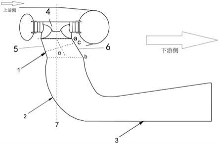 一种斜流式的水轮机尾水管的制作方法