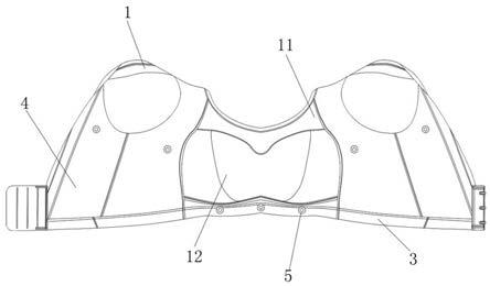 一种全罩抹胸式插片无钢圈内衣的制作方法