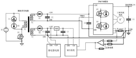 一种空调变频控制器的PCB共地走线结构的制作方法