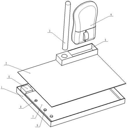 一种支持无线鼠标无线充电的手绘板鼠标垫的制作方法