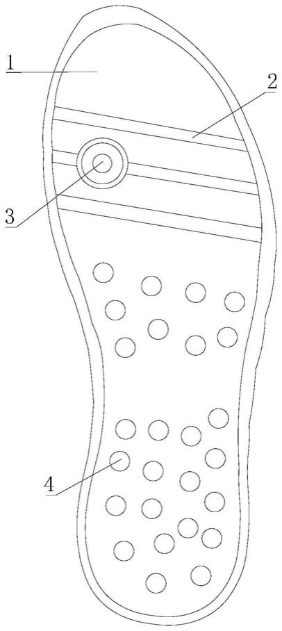 一种防滑耐磨的具有高效回弹与压缩性能的鞋底的制作方法