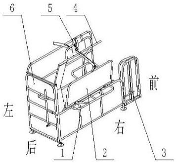 快捷式羊只夹持翻转装置的制作方法