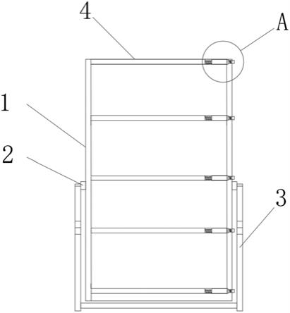 一种新型折叠多用展示架的制作方法