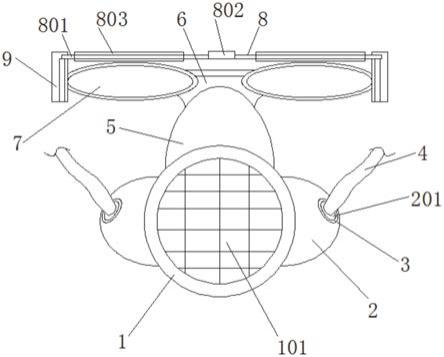 一种煤矿用面罩的制作方法