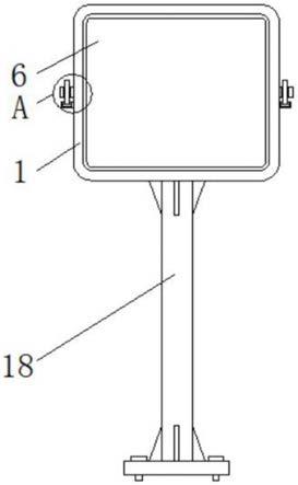 一种便携型建筑机械用危险警示装置的制作方法