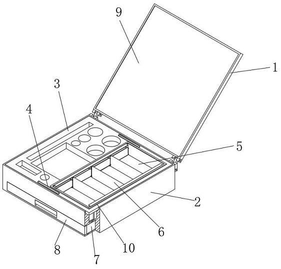 一种会计用工具箱的制作方法