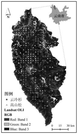 一种森林地上生物量遥感估测中合理样本数的确定方法与流程