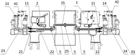 一种非对称式钢轮型悬挂式轨道车辆及其制动系统的制作方法