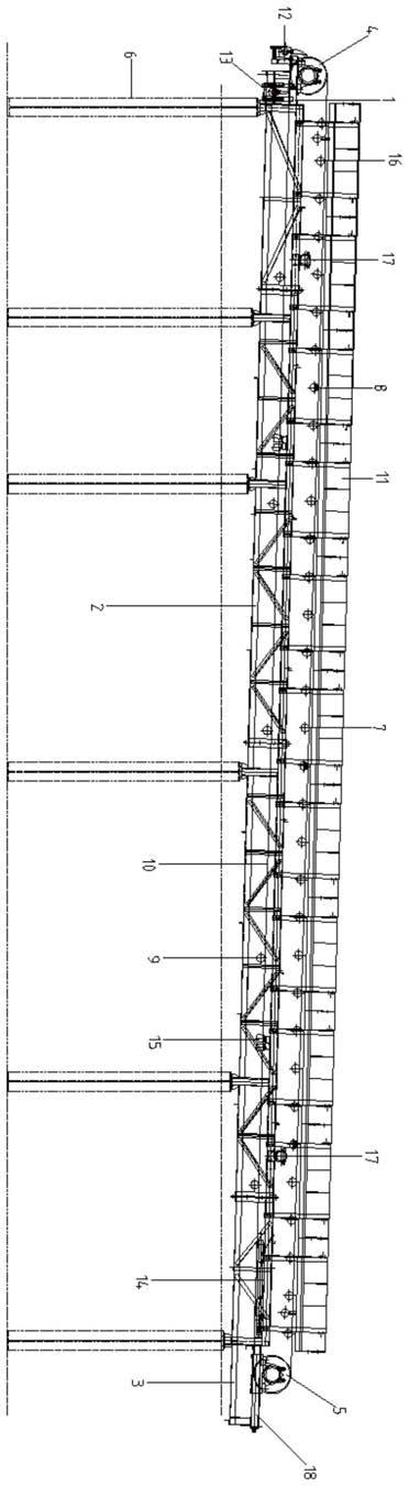 一种新型整体式桁架输送机的制作方法