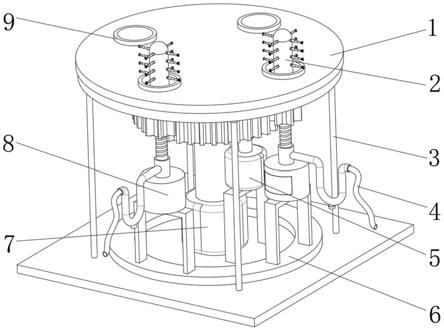 一种轴向电机定子的加工装置的制作方法