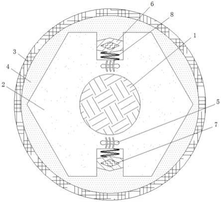 一种可实现不同口径纱筒的固定装置的制作方法