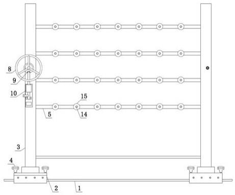 一种玻璃纤维复合捻线机用导纱架升降结构的制作方法