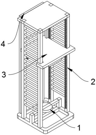 一种电梯维修用安全维修架的制作方法