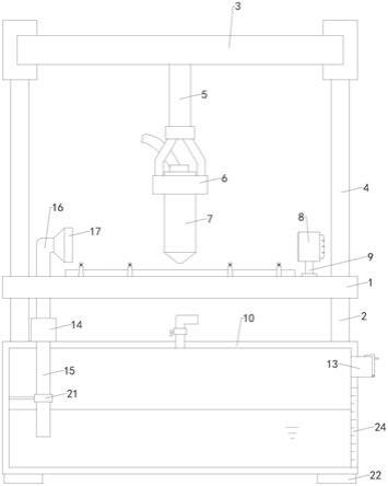 一种聚氯乙烯多功能浴室柜加工装置的制作方法