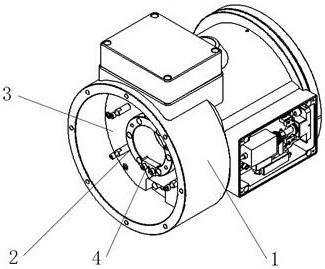 望远镜托架的旋转轴限位机构的制作方法