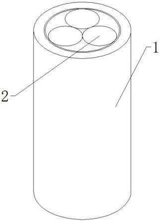 一种抗压耐热型电缆线的制作方法