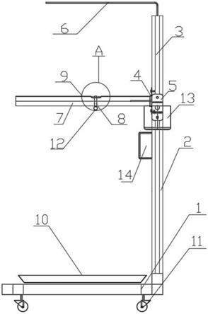 一种可防止大中型鸟类宠物大声鸣叫的锻炼站架的制作方法