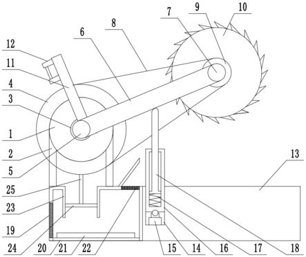 一种建筑施工用钢件切割装置的制作方法