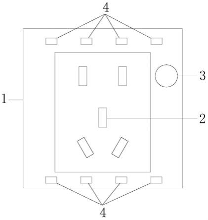 具有夜光功能的插座的制作方法