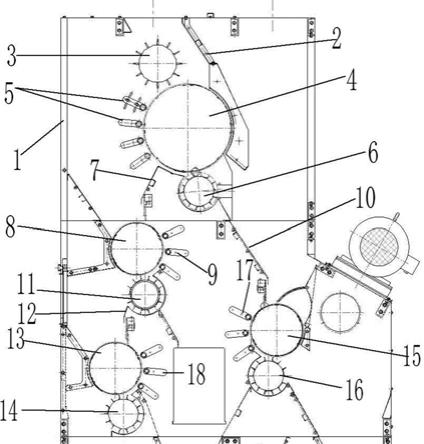 一种双通道籽棉清理机的制作方法