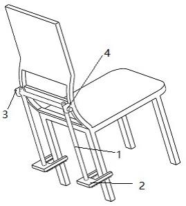 一种座椅防摔倒装置的制作方法