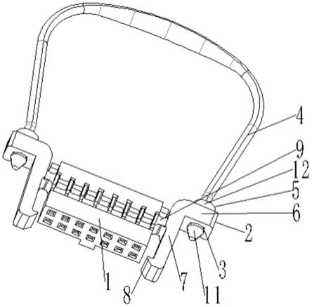 一种带拉环的连接器的制作方法