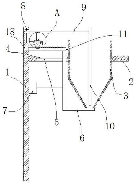 一种PP塑料绳挤出机用加料装置的制作方法