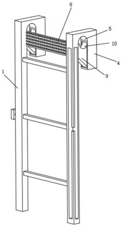 一种安全性强的新型建筑施工梯子的制作方法