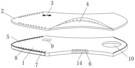 一种跑步系列智能鞋垫的制作方法