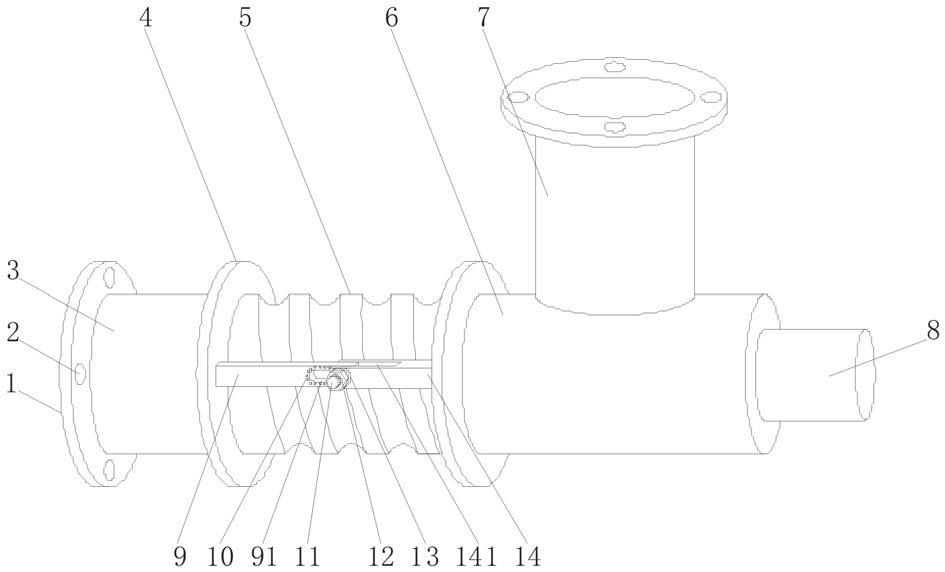 一种建筑用防堵塞排水管的制作方法