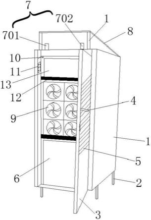 一种轨边声学诊断系统用室外主机柜的制作方法