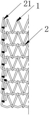 一种挂钩式网带的制作方法