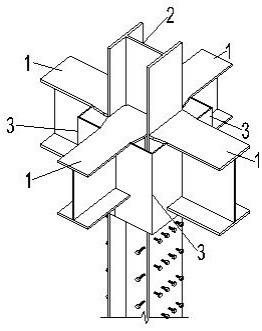 一种用于型钢混凝土结构的钢柱牛腿处永久钢模板的制作方法