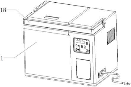 一种箱体可翻转的冷热双控的全功能医药冷藏箱的制作方法