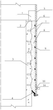 预应力混凝土管桩与钢管立柱灌浆连接构造的制作方法