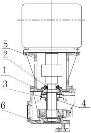 一种用于中速磨煤机动态分离器的齿轮轴密封机构的制作方法