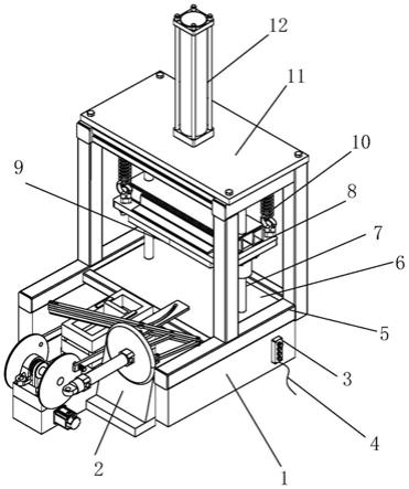 一种木材加工专用的冷压机的制作方法