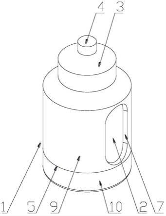 医用硫酸镁溶液加液容器的制作方法