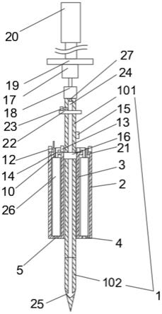 一种提高建筑物抗震能力的施工装置以及使用方法与流程