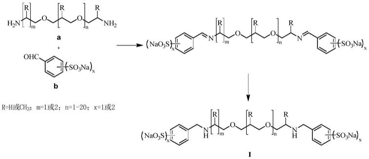 一种柔性磺酸型亲水扩链剂及其制备方法和应用与流程