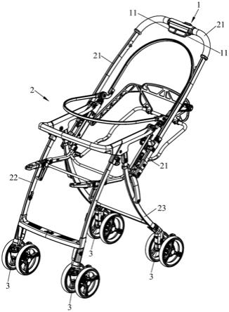 释锁装置及具有该装置的婴儿车的制作方法