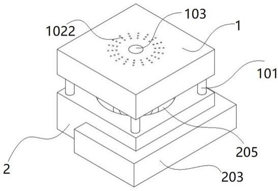 一种精密模具结构及采用该精密模具的加工方法与流程