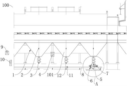 环冷机卸散料系统的制作方法