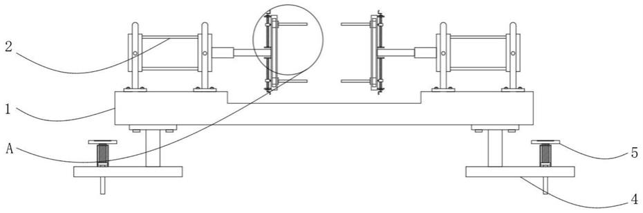 一种铰孔用气压夹具的制作方法