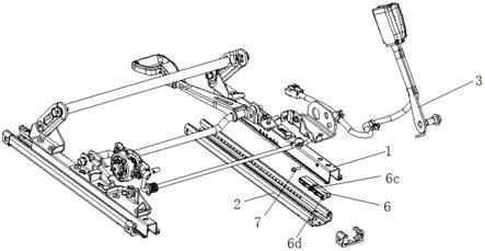 汽车座椅上滑轨加强结构的制作方法