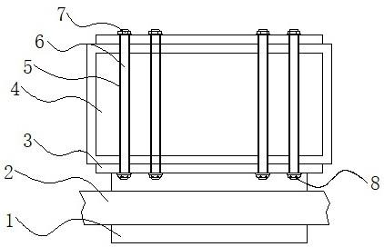 一种砖墙与H型钢柱连接节点的制作方法
