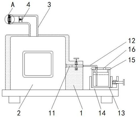 一种方便对比分析的建筑施工用甲醛含量检测装置的制作方法