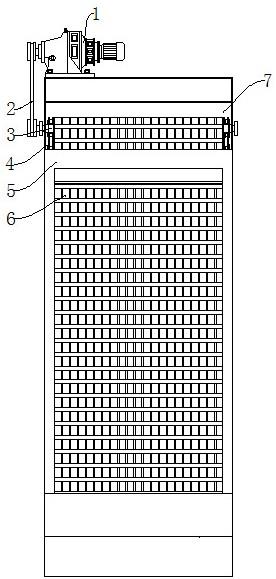 一种除污机用回转式格栅的制作方法