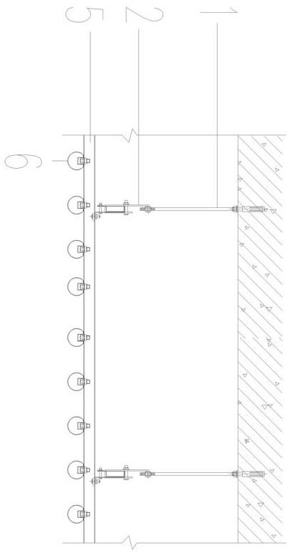 一种铝圆管吊顶龙骨安装结构的制作方法