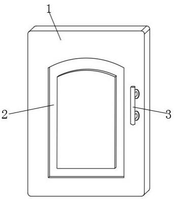一种铝合金整体柜门的制作方法